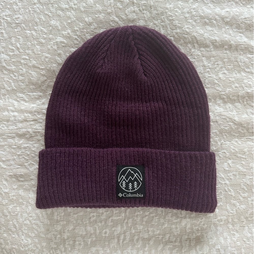 Purple Columbia Beanie
